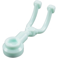 Lego lékařský stetoskop, světlá voda (98393a LIGHT AQUA)